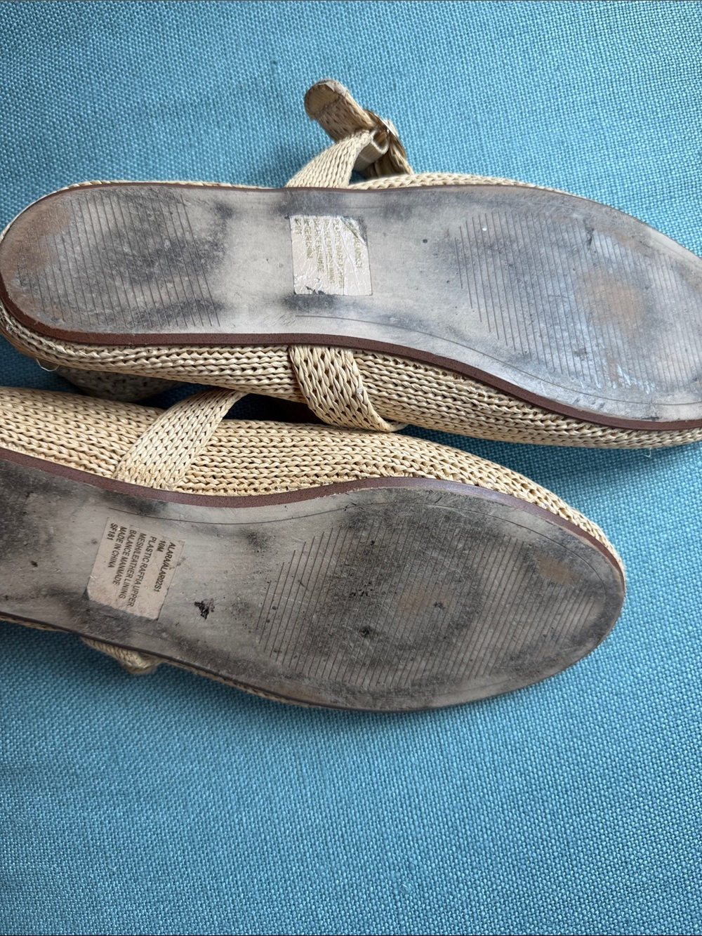 Steve Madden Beige Crochet Mary Jane Flats - Picture 5 of 5